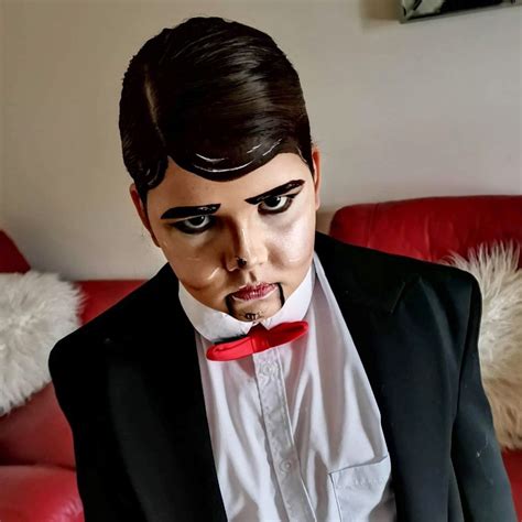 slappy makeup|slappy the dummy makeup.